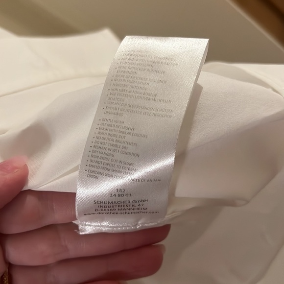 Dorothee Schumacher white cotton Blouse - Picture 5 of 6